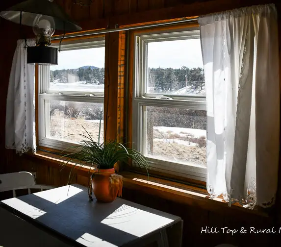 Lake View from our hotel suites in Red Feather Lakes, Colorado